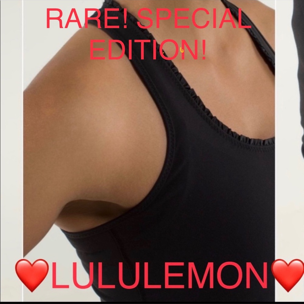 💯✅AUTHENTIC LULULEMON SPECIAL EDITION RUFFLE TANK